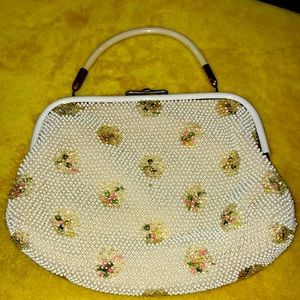 Antique cream colored bag